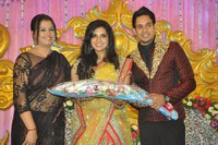 Bharath and Jeshly Wedding Reception Photos